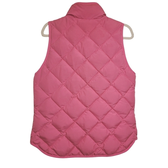 J. Crew | Women's Hot Pink Excursion Down Quilted Puffer Vest (Size Medium) - Picture 12 of 12